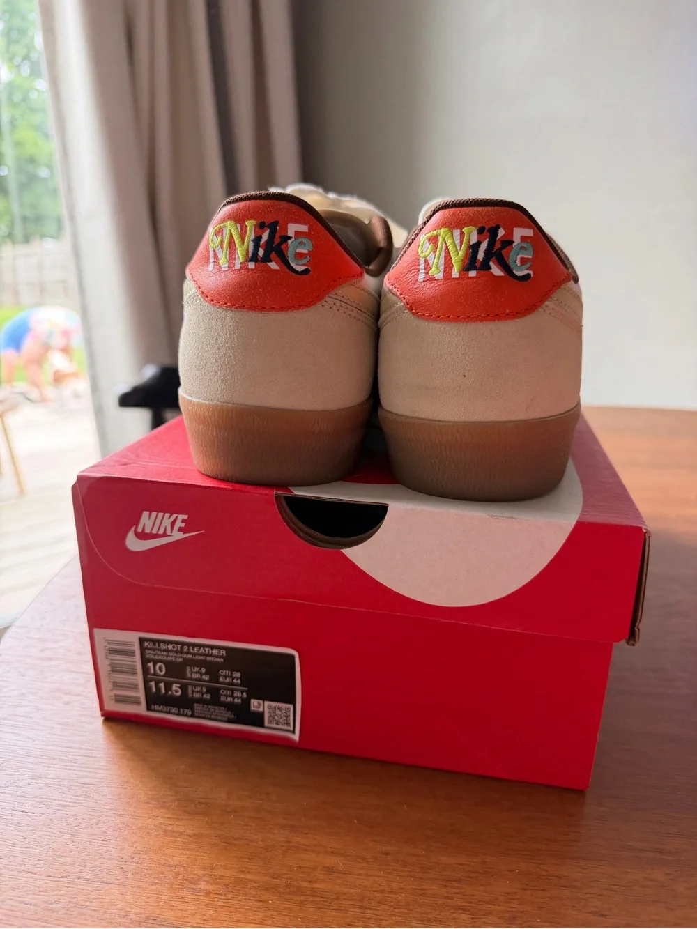 Nike Killshot 2 Men’s Leather Cream and Gum Low-Top Sneakers